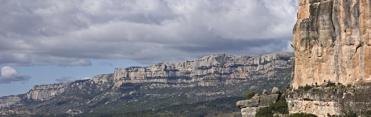 Masia El Riscle - Moli Del Pont Pensionat Cornudella de Montsant Exteriör bild